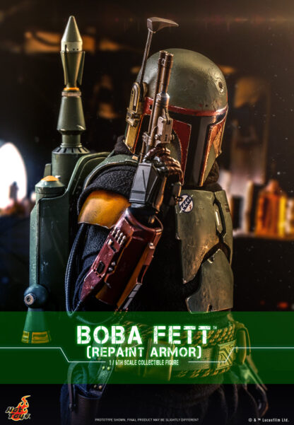 Hot Toys: TMS055 Star Wars: The Mandalorian™ Boba Fett (Repaint Armor) 1/6th Scale Collectible Figure - Image 12