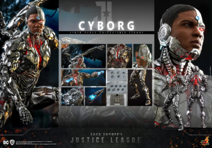 Hot Toys: TMS057 Zack Snyder's Justice League Cyborg 1/6th Scale Collectible Figure - Image 14