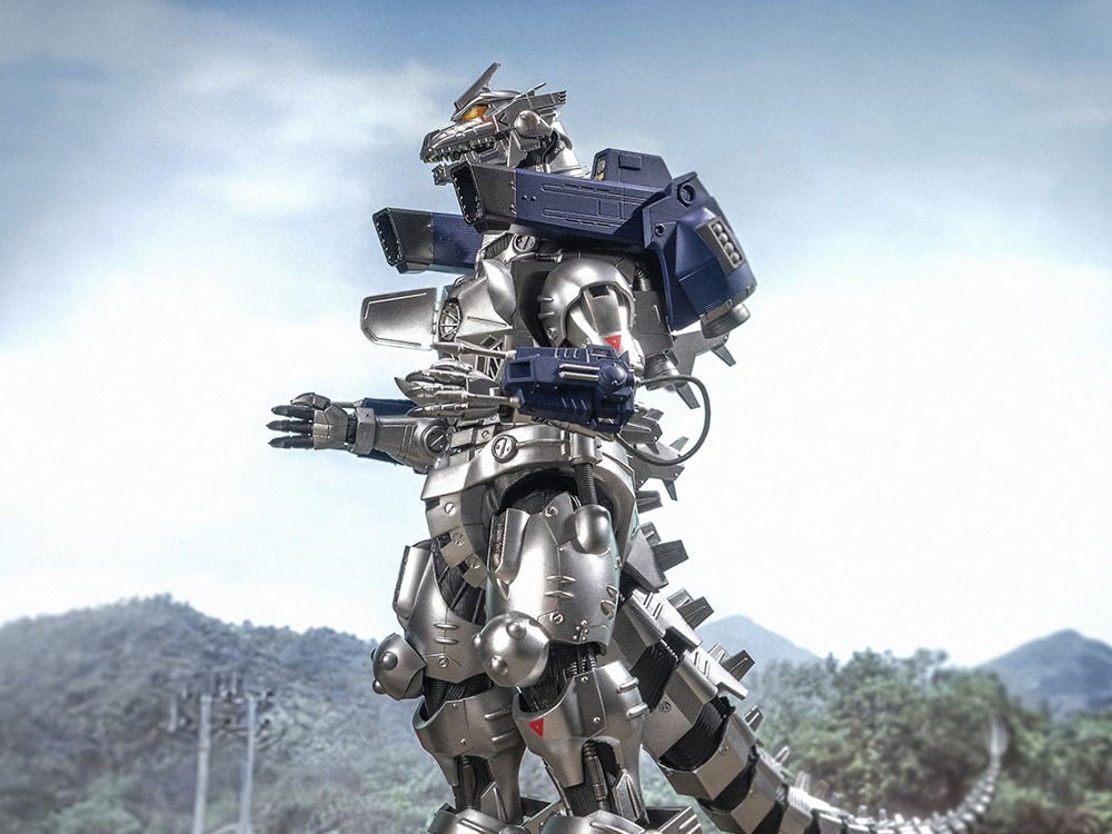 Hiya Toys: Godzilla Against Mechagodzilla (2002) (MFS-3 Kiryu) Action Figure - Image 3