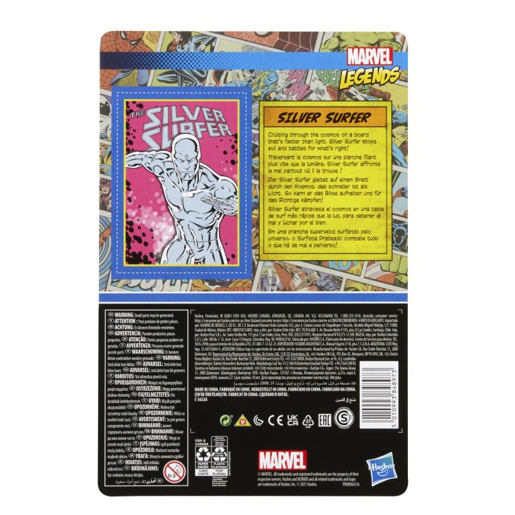 Marvel Legends: Retro Collection 3.75" Silver Surfer - Image 3