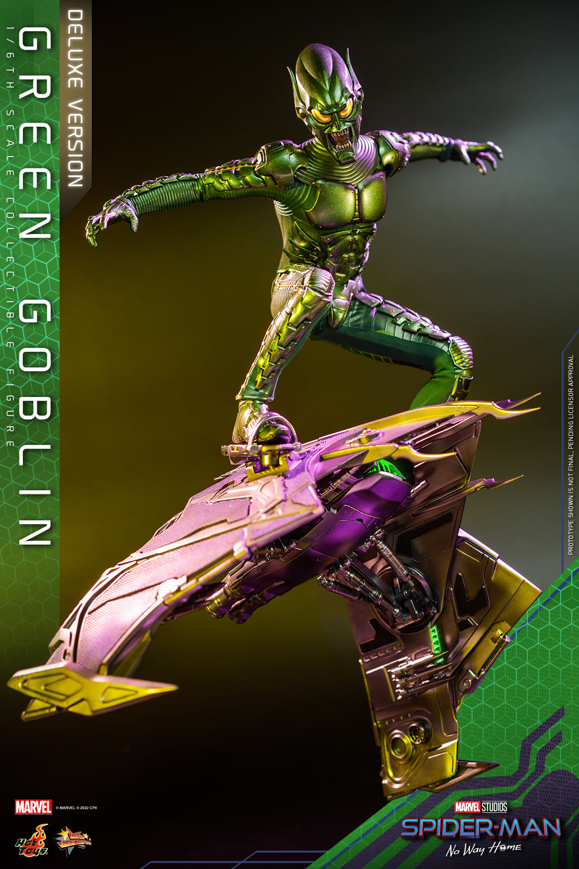 Hot Toys: MMS631 Spider-Man: No Way Home: Green Goblin 1/6th Scale