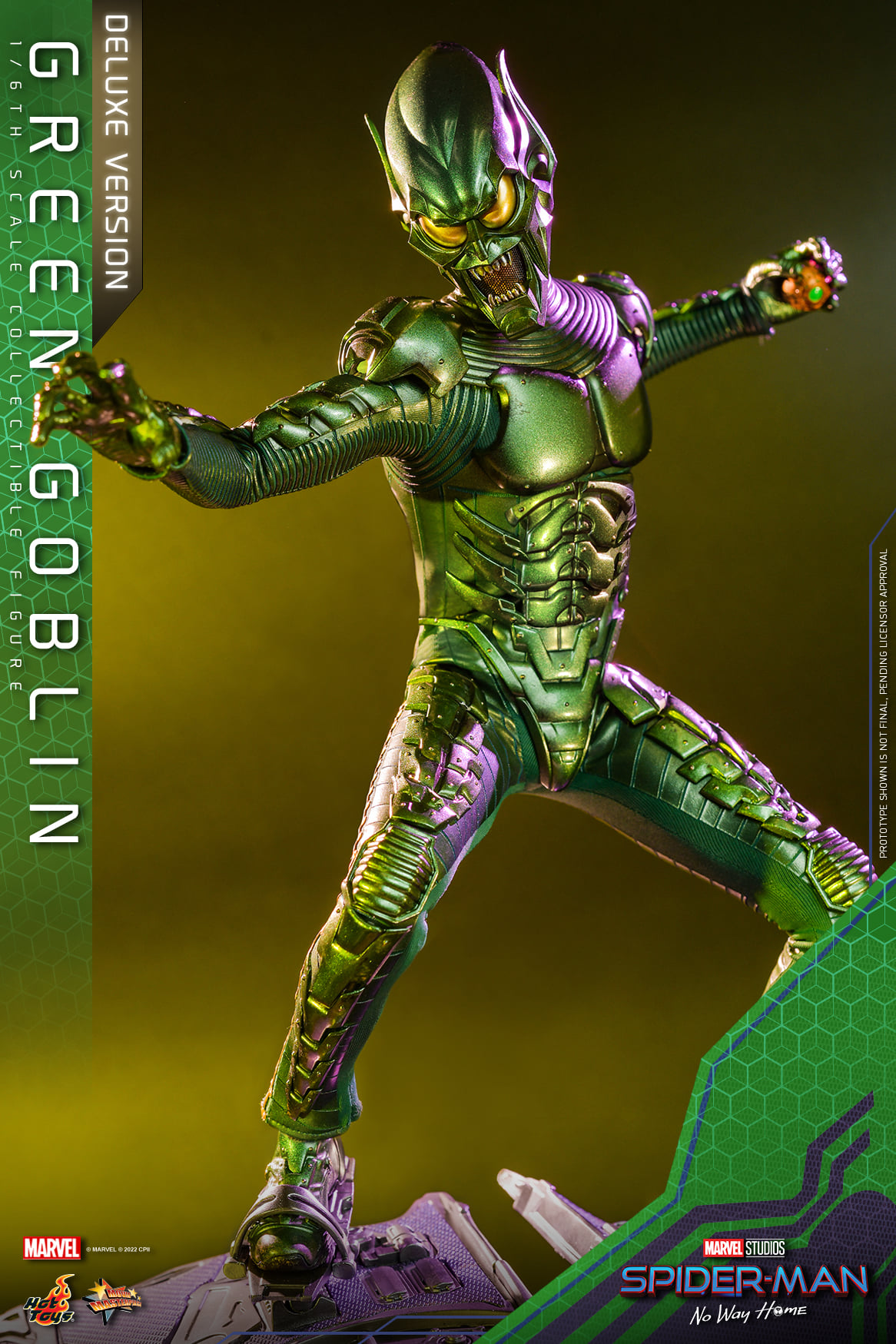 Hot Toys: MMS631 Spider-Man: No Way Home: Green Goblin 1/6th Scale