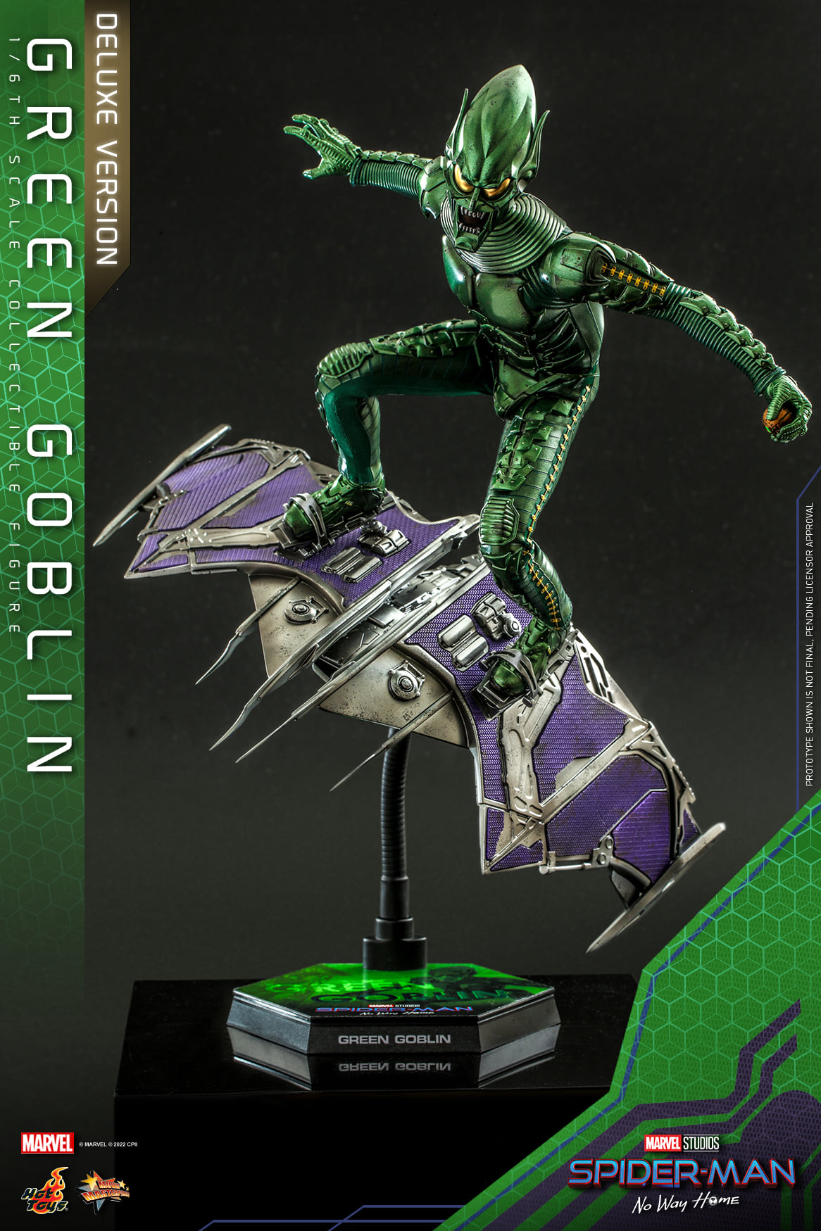 Hot Toys: MMS631 Spider-Man: No Way Home: Green Goblin 1/6th Scale