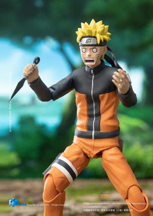 Hiya Toys: Naruto: Shippuden Naruto Uzumaki 1/12 Scale Action Figure - Image 8