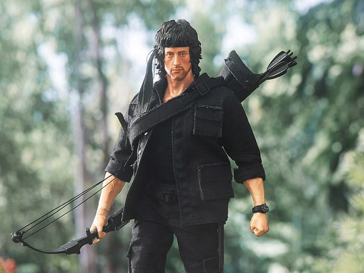 Hiya Toys: Rambo: First Blood Part II: John Rambo 1/12 Scale (PX Previews Exclusive - Exquisite Super Series) Action Figure - Image 4