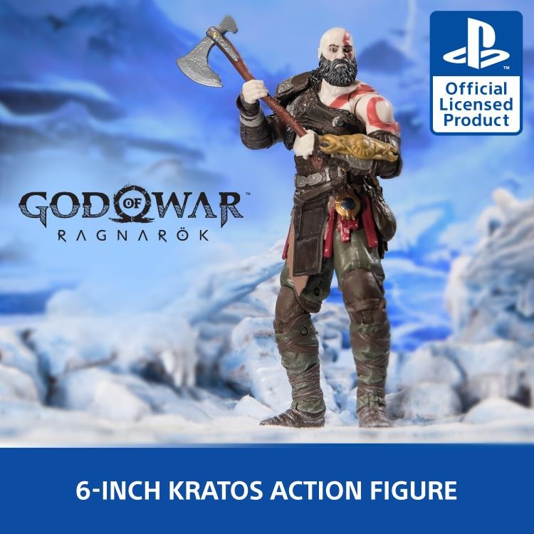 God of War Ragnarok: Kratos 6" Action Figure (The Shapes Collection) - Image 7