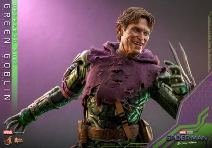 Hot Toys: MMS674 Spider-Man: No Way Home Green Goblin (Upgraded Suit) 1/6th Scale Collectible Figure - Image 7