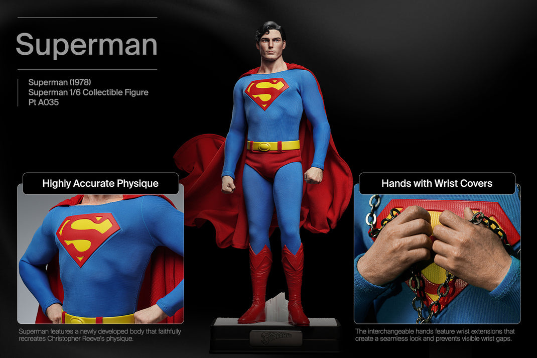 InArt: Superman 1978 1/6 Scale Action Figure (Standard Edition) - Image 4