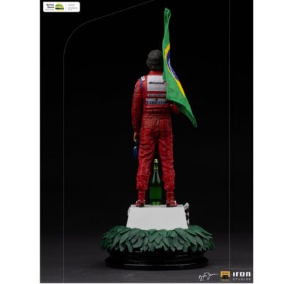 Iron Studios: Aryton Senna 1991 Brazil GP Deluxe 1/10 Scale Statue - Image 5