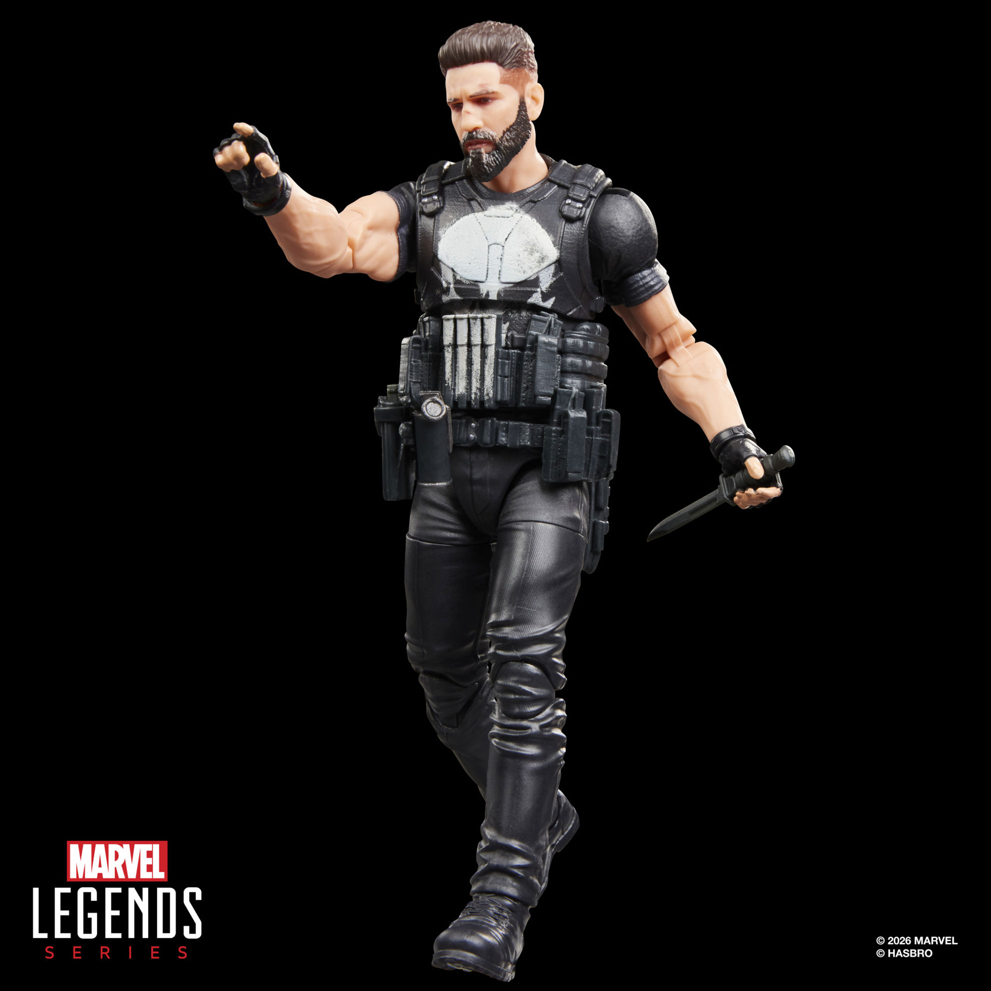 Marvel Legends: The Punisher (TV Series): Punisher Action Figure - Image 4