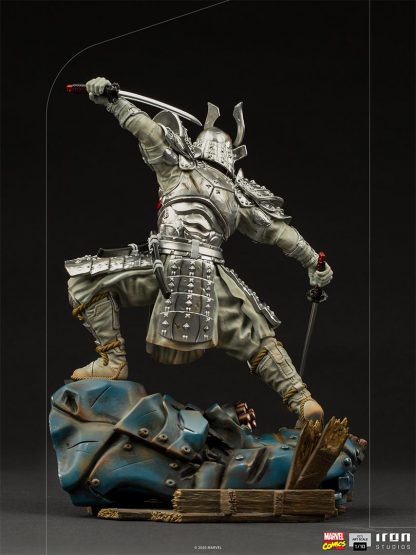 Silver Samurai 1/10 Scale Statue - Image 4