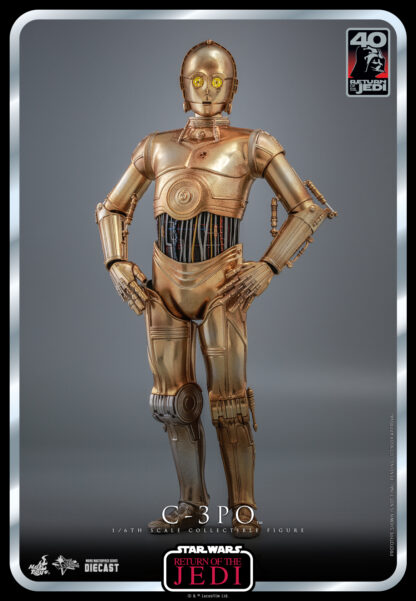 Hot Toys: MMS701D56 Star Wars Return of the Jedi C-3P0 1/6 Scale Collectible Figure - Image 5