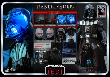 Hot Toys: MMS700 Star Wars: Episode V Return of the Jedi Darth Vader 1/6 Scale Collectible Figure (Deluxe Version) - Image 12