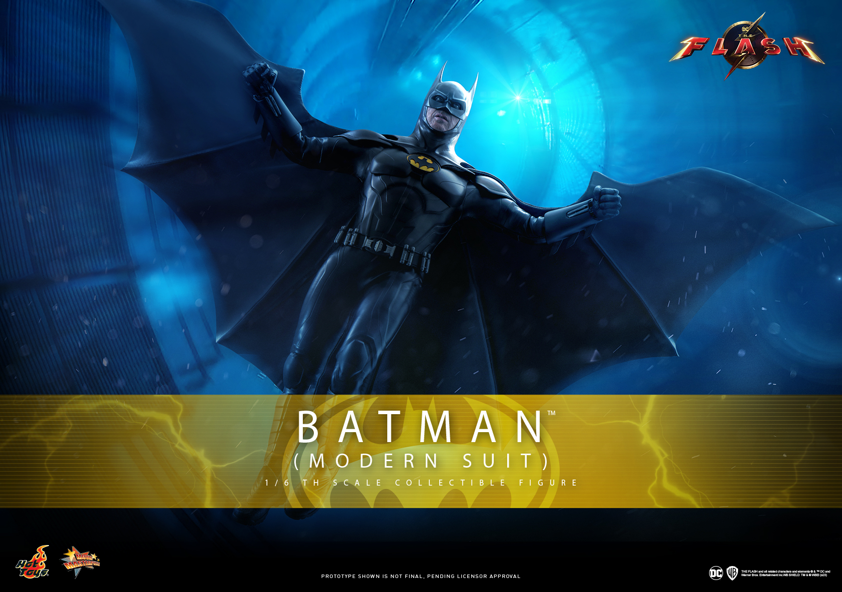 Hot Toys: MMS712 The Flash Batman (Modern Suit) 1/6th Scale Collectible Figure - Image 3
