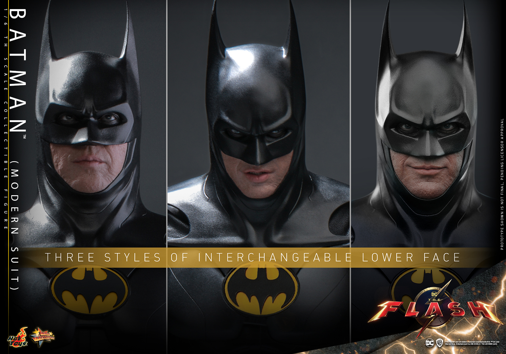 Hot Toys: MMS712 The Flash Batman (Modern Suit) 1/6th Scale Collectible Figure - Image 6