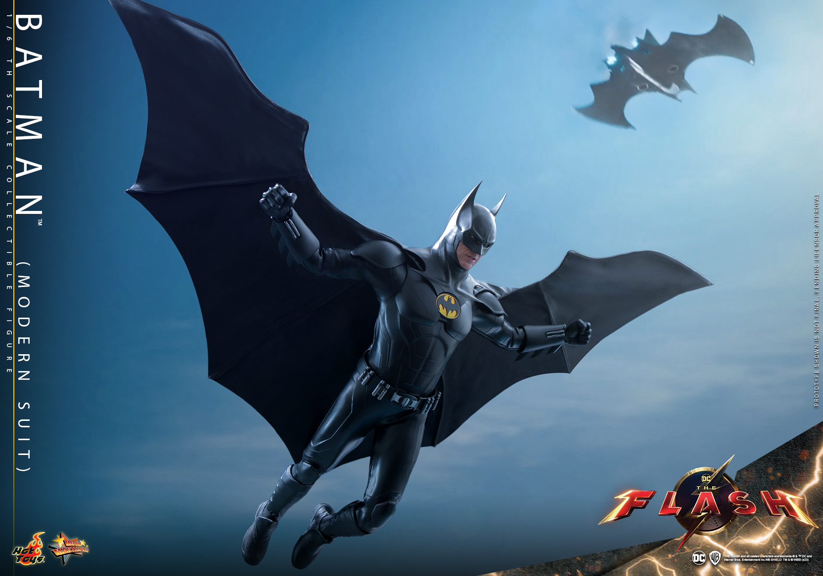 Hot Toys: MMS712 The Flash Batman (Modern Suit) 1/6th Scale Collectible Figure - Image 14