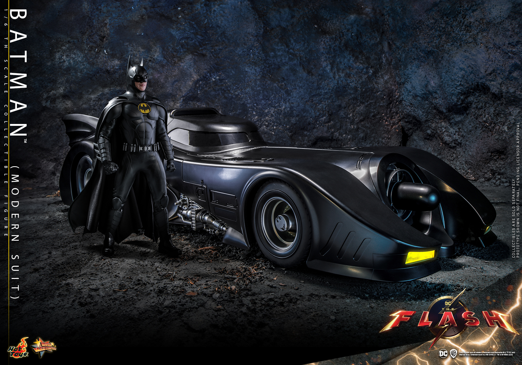 Hot Toys: MMS712 The Flash Batman (Modern Suit) 1/6th Scale Collectible Figure - Image 27