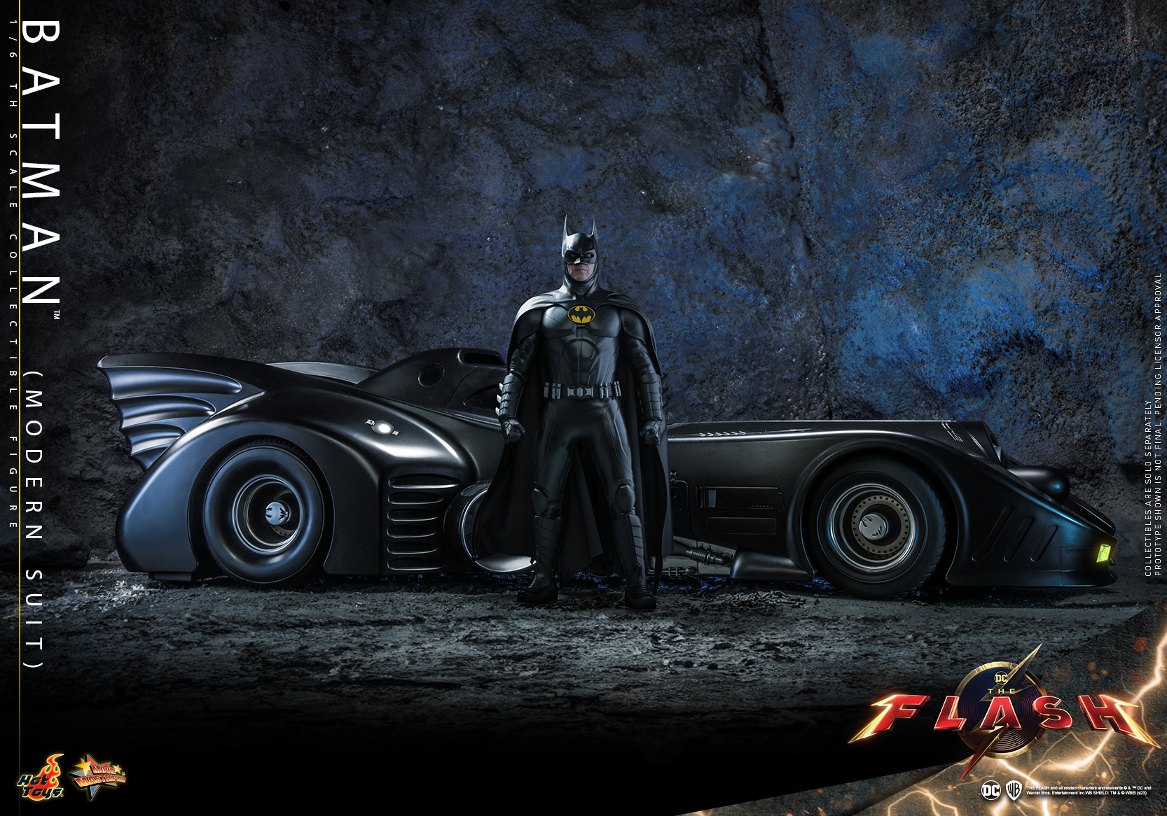 Hot Toys: MMS712 The Flash Batman (Modern Suit) 1/6th Scale Collectible Figure - Image 28