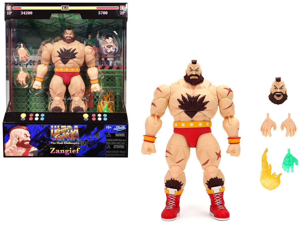 Ultra Street Fighter II: The Final Challengers Zangief (Deluxe Ver.) 1/12 Scale Action Figure (Parallel Import) - Image 2