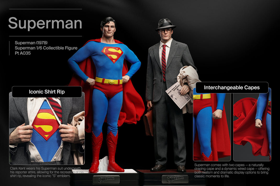 InArt: Superman 1978 1/6 Scale Deluxe 2 Pack Action Figure Set - Image 34
