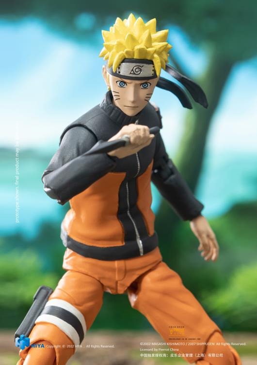 Hiya Toys: Naruto: Shippuden Naruto Uzumaki 1/12 Scale Action Figure - Image 5