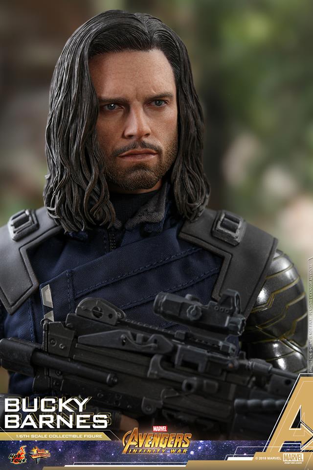Hot Toys: MMS509 Avengers: Infinity War Bucky Barnes (White Wolf