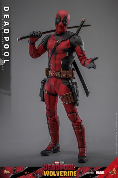 Hot Toys: MMS746 Deadpool & Wolverine: Deadpool 1/6th Scale Collectible Figure - Image 6