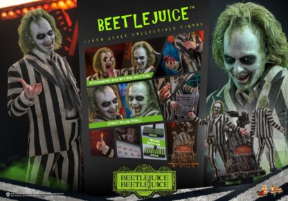 Hot Toys: MMS767 Beetlejuice Beetlejuice (2024): Beetlejuice 1/6th Scale Collectible Figure - Image 4