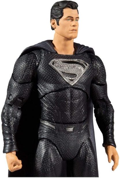 DC Multiverse: Justice League (2021): Superman (Black Suit) Action Figure - Image 3