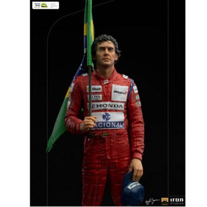 Iron Studios: Aryton Senna 1991 Brazil GP Deluxe 1/10 Scale Statue - Image 7