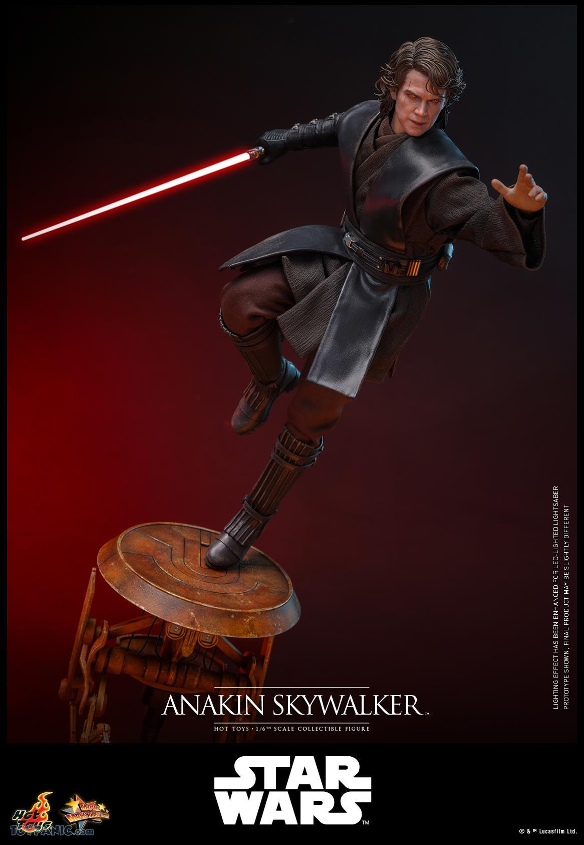 Hot Toys: MMS839 Star Wars: Revenge of the Sith: Anakin Skywalker 1/6th Scale Collectible Figure - Image 6
