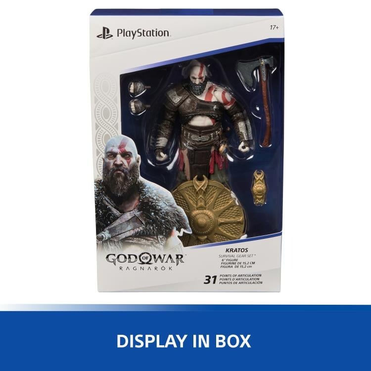 God of War Ragnarok: Kratos 6" Action Figure (The Shapes Collection) - Image 6