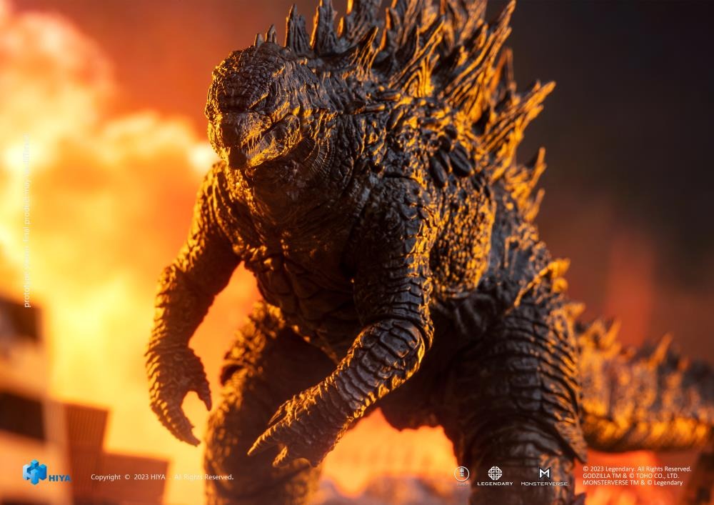 Hiya Toys: Godzilla vs. Kong: Godzilla (PX Previews Exclusive Updated Ver.) Action Figure - Image 7