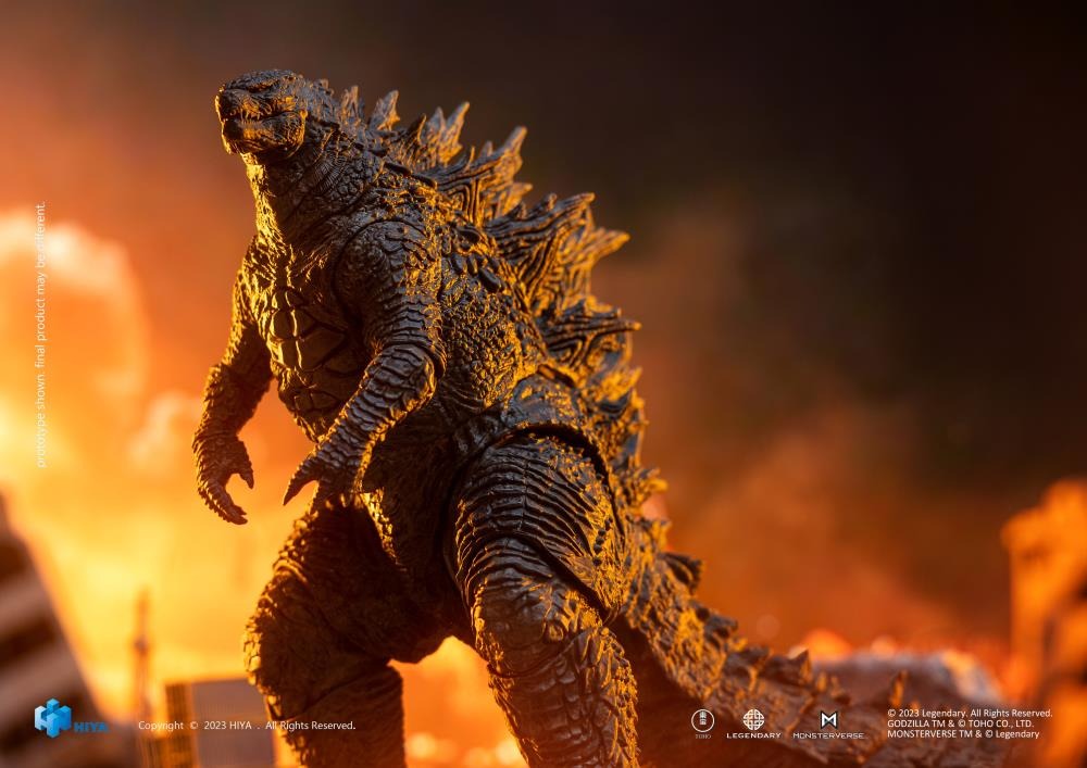Hiya Toys: Godzilla vs. Kong: Godzilla (PX Previews Exclusive Updated Ver.) Action Figure - Image 9