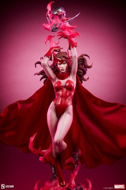 Sideshow Collectibles: Scarlet Witch Premium Format Statue - Image 15