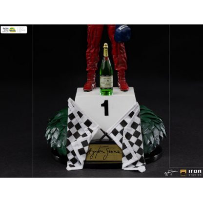 Iron Studios: Aryton Senna 1991 Brazil GP Deluxe 1/10 Scale Statue - Image 8