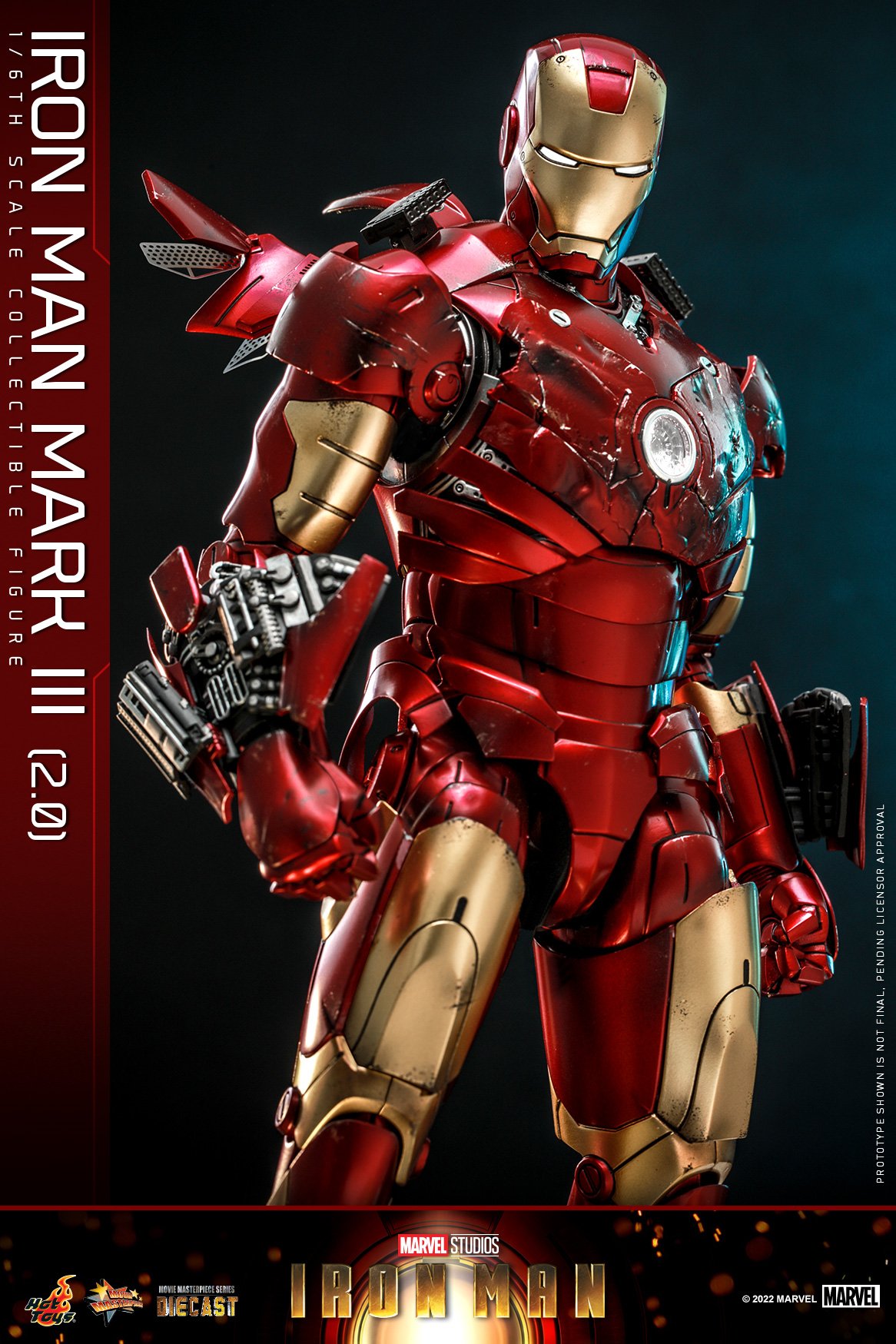 Hot Toys: MMS664D48 Iron Man 1/6th Scale Iron Man Mark III (2.0