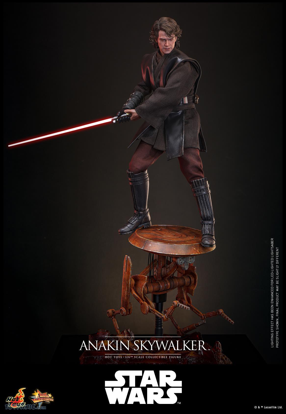 Hot Toys: MMS839 Star Wars: Revenge of the Sith: Anakin Skywalker 1/6th Scale Collectible Figure - Image 7