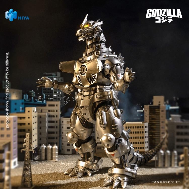 Hiya Toys: Godzilla Against Mechagodzilla (2002) (MFS-3 Kiryu) Action Figure - Image 4