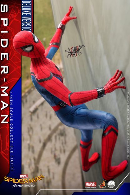 Hot Toys: QS015 Spider-Man: Homecoming Spider-Man 1/4 Scale Collectible Figure (Deluxe Version) - Image 12