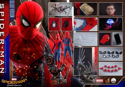 Hot Toys: QS015 Spider-Man: Homecoming Spider-Man 1/4 Scale Collectible Figure (Deluxe Version) - Image 25