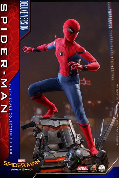 Hot Toys: QS015 Spider-Man: Homecoming Spider-Man 1/4 Scale Collectible Figure (Deluxe Version) - Image 22