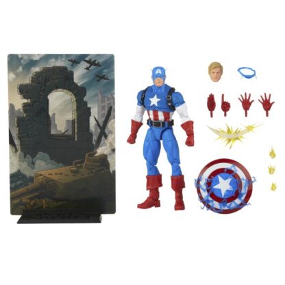 Marvel Legends: Captain America Action Figure (20th Anniversary Series) - Image 12