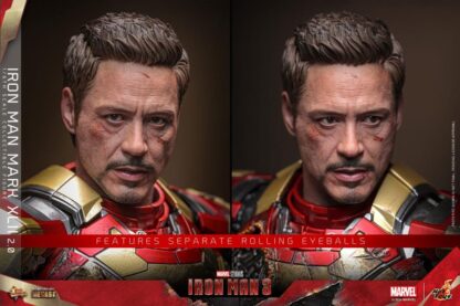 Hot Toys: MMS759D66 Iron Man III Iron Man Mark XLII (2.0) 1/6th Scale Collectible Figure (Deluxe Version) - Image 13