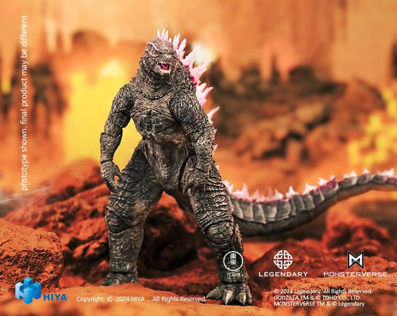 Hiya Toys: Godzilla x Kong: The New Empire: Godzilla Evolved (PX Previews Exclusive) Action Figure - Image 4