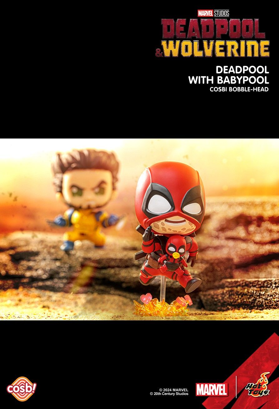 Hot Toys: Cosbi: Deadpool & Wolverine Bobble-Head Collection - Image 8
