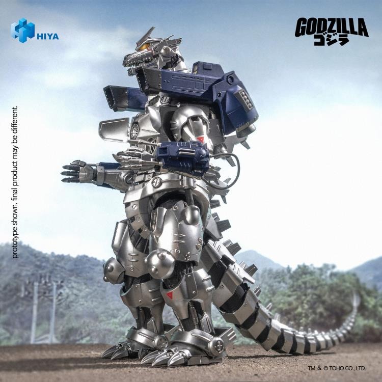 Hiya Toys: Godzilla Against Mechagodzilla (2002) (MFS-3 Kiryu) Action Figure - Image 8