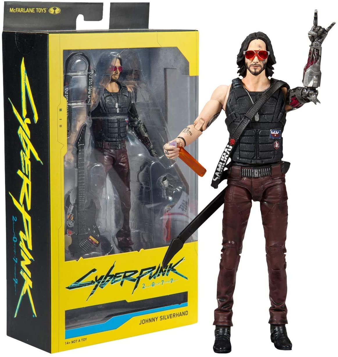 t*o様 Cyberpunk Keanu tiny a puts figure Silverhand Johnny 2077 Cyberpunk $900 フィ Silverhand Johnny 2077 ゲームキャラクター