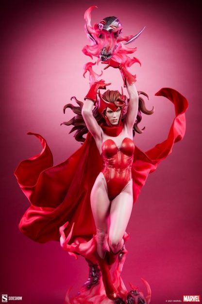 Sideshow Collectibles: Scarlet Witch Premium Format Statue - Image 14