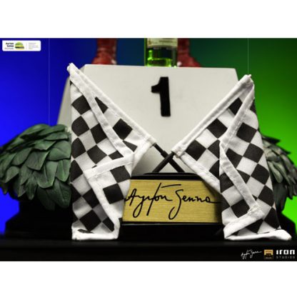 Iron Studios: Aryton Senna 1991 Brazil GP Deluxe 1/10 Scale Statue - Image 10